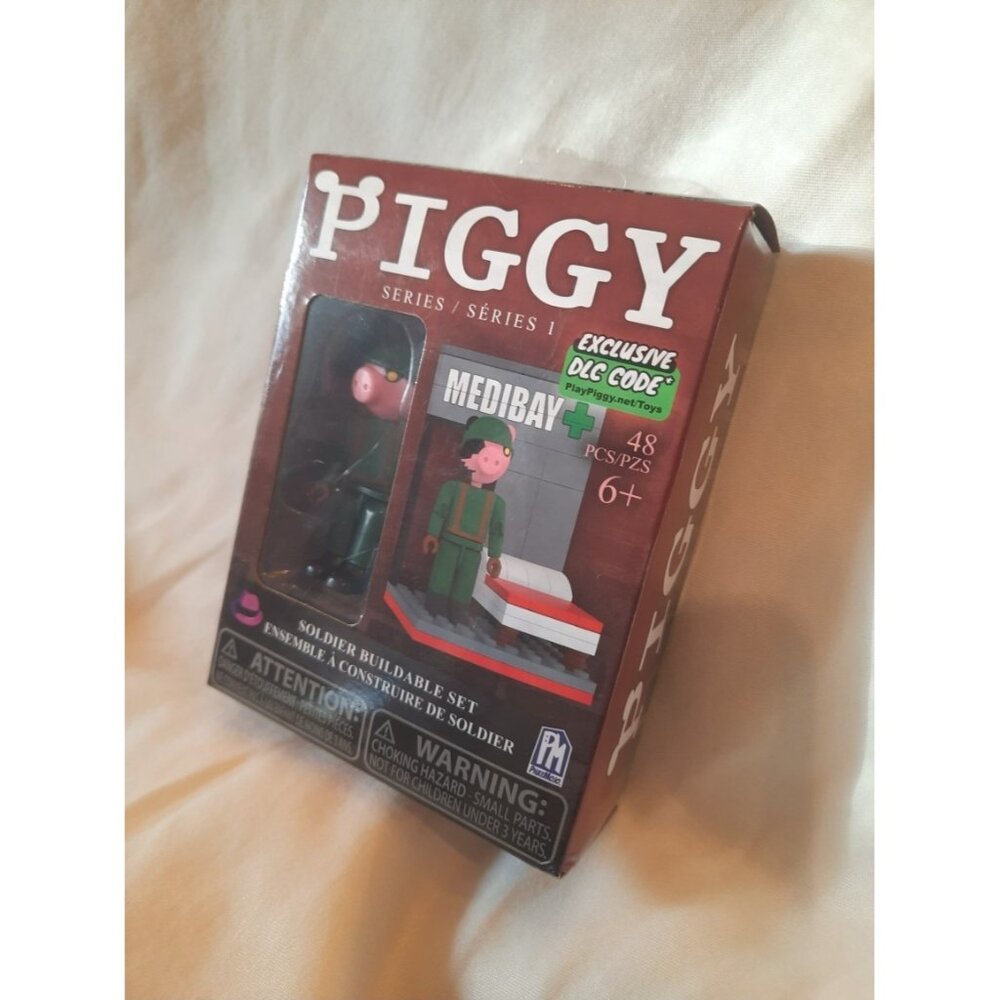 New Piggy Bildable Roblox Figure - Soldier